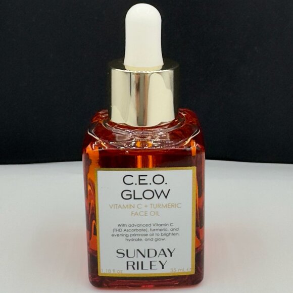 SUNDAY RILEY C.E.O. Glow Vitamin C and Turmeric Face Oil - 0.5oz (Unboxed) - Picture 1 of 1